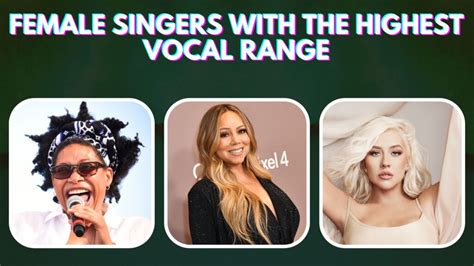 female singers with highest vocal range